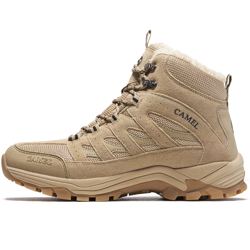 CAMEL CROWN Hiking Mid-Top 'Fleece-Lined Non-Slip'
