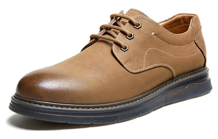 CAMEL CROWN Leather Ankle Martin Boots 'Matte Versatile' A132047400