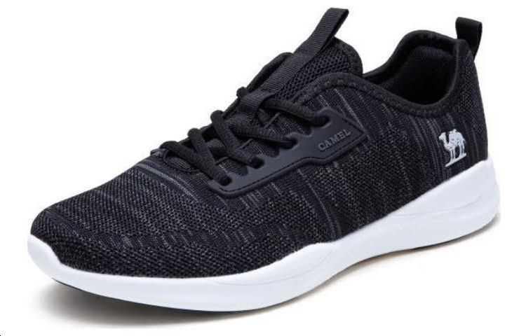 CAMEL CROWN Low-Top Casual 'Black and White'