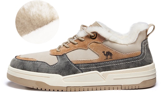 CAMEL 駱駝 舒適保暖 氣質潮流 包覆性防滑 低幫 板鞋 男款 Buy CAMEL 駱駝 舒適保暖 氣質潮流 包覆性防滑 低幫 板鞋 男款