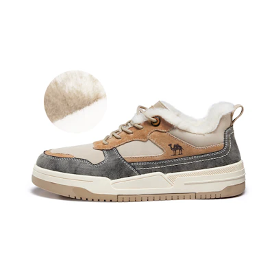 CAMEL CROWN Low-Top Sneakers 'Comfy Warm Trendy Non-Slip'