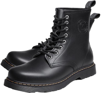 CAMEL CROWN Sepatu Boot Martin 'Gaya British Hitam' A742091274 Order CAMEL CROWN Sepatu Boot Martin 'Gaya British Hitam' A742091274