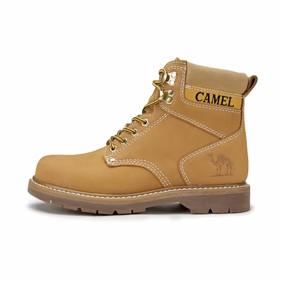 CAMEL CROWN Martin Boot 'Short Barrel Men'