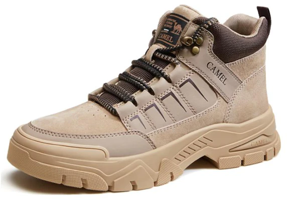 CAMEL駱駝 舒適防滑 中筒 馬丁靴 男款 1