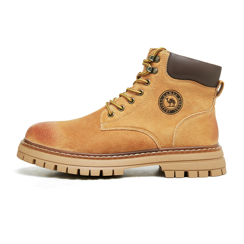 CAMEL CROWN Mid-Cut Martin Boots 'CMFTable Versatile Brown'