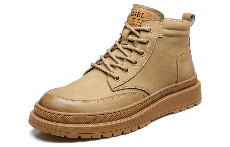 CAMEL CROWN Mid-Top Martin Boot 'Slip-Resistant CMFT'