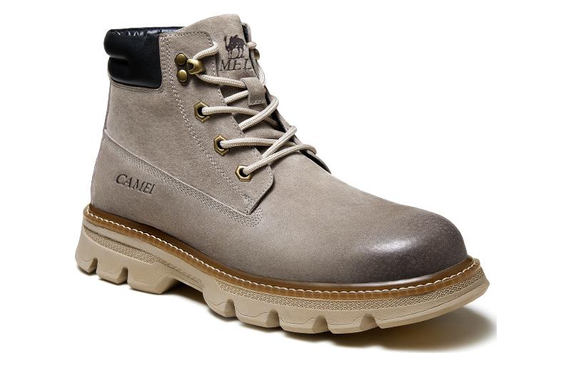 CAMEL CROWN Mid-Top Martin Boots 'Breathable Non-Slip' 圖 2