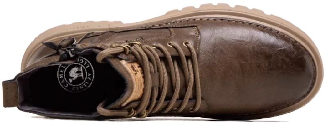 CAMEL CROWN Sepatu Boots Mid-Top Martin 'Nyaman dan Bernapas' G13W342047 Lookbook CAMEL CROWN Sepatu Boots Mid-Top Martin 'Nyaman dan Bernapas' G13W342047