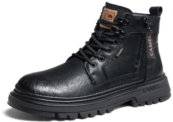 CAMEL CROWN Sepatu Boots Mid-Top Martin 'Nyaman dan Bernapas' G13W342047 Shop CAMEL CROWN Sepatu Boots Mid-Top Martin 'Nyaman dan Bernapas' G13W342047