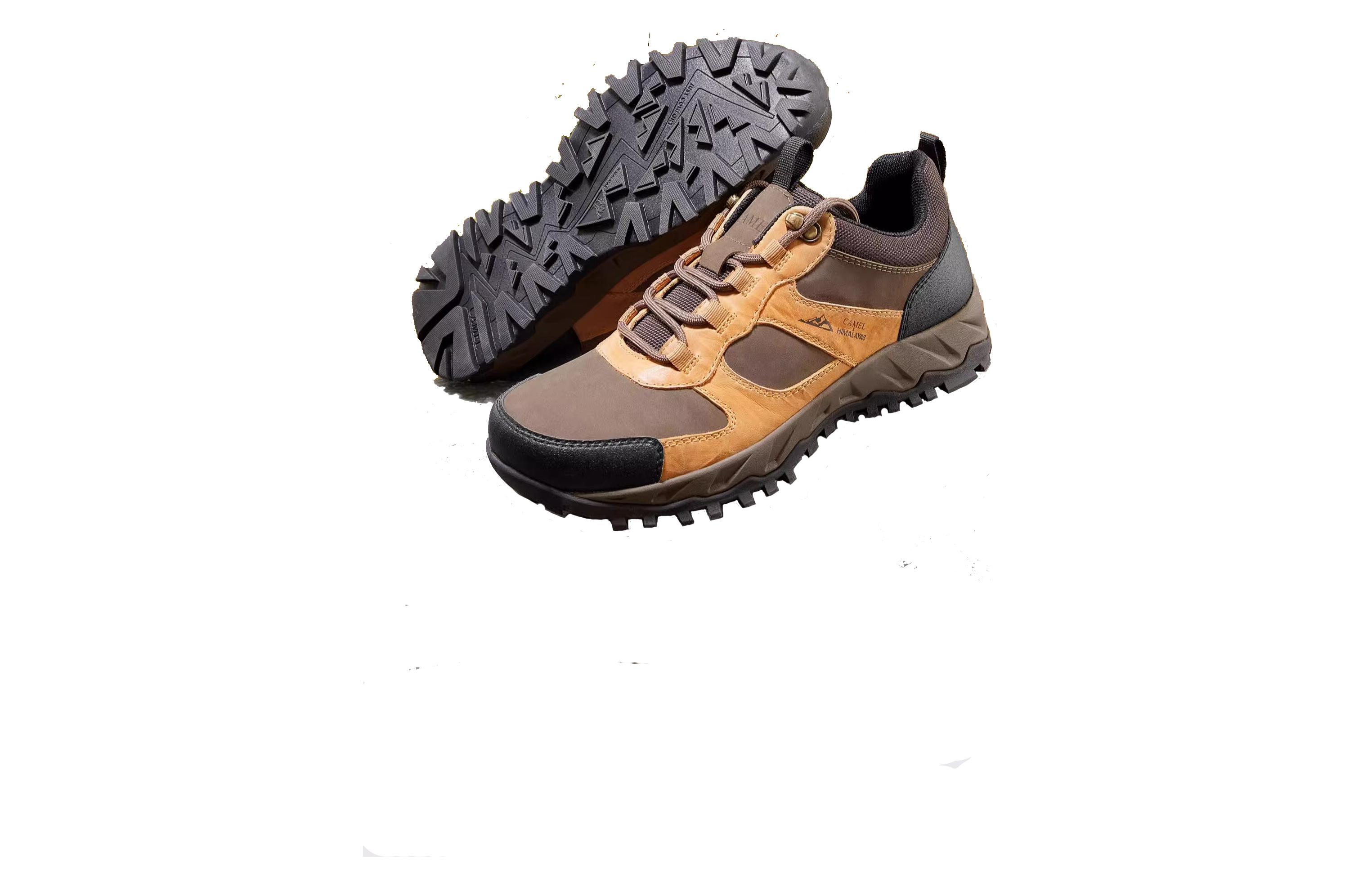 Lookbook CAMEL駱駝 頭層牛皮 舒適 防滑耐磨 低幫 戶外功能鞋 男款