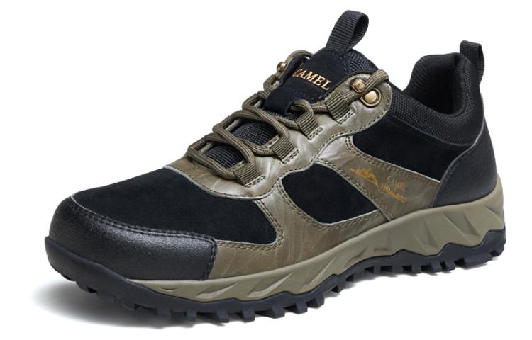Shop CAMEL駱駝 頭層牛皮 舒適 防滑耐磨 低幫 戶外功能鞋 男款