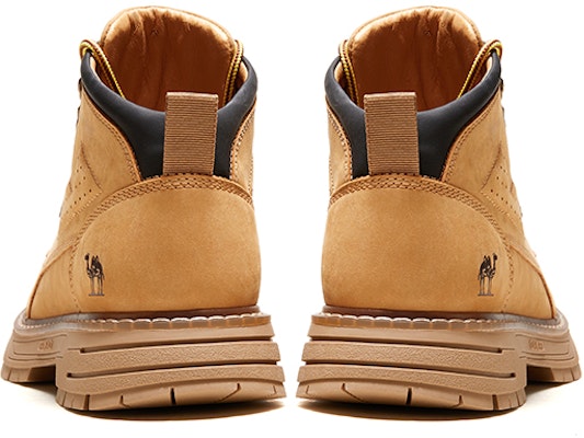 CAMEL CROWN Retro 'Matte Yellow Short Outdoor Boot' G13W076001 3