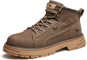 駱駝 復古磨砂厚底大黃靴 短筒 戶外靴 男款 Lookbook 駱駝 復古磨砂厚底大黃靴 短筒 戶外靴 男款