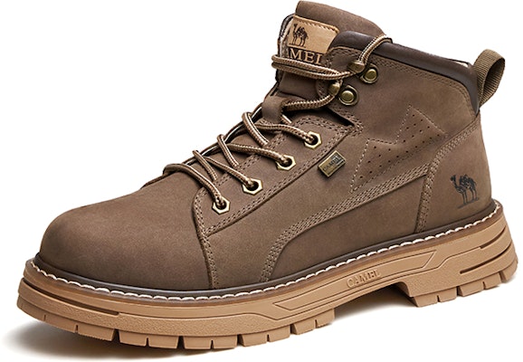 CAMEL CROWN Retro 'Matte Yellow Short Outdoor Boot' G13W076001 Lookbook CAMEL CROWN Retro 'Matte Yellow Short Outdoor Boot' G13W076001