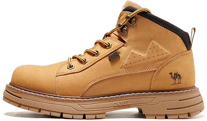 CAMEL CROWN Retro 'Sepatu Bot Pendek Outdoor Kuning Matte' G13W076001 Sizing CAMEL CROWN Retro 'Sepatu Bot Pendek Outdoor Kuning Matte' G13W076001