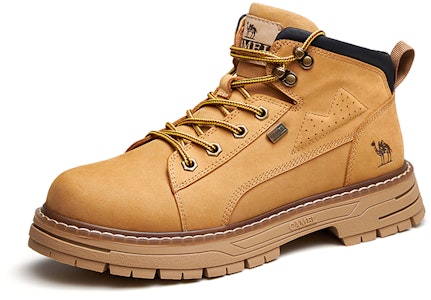 CAMEL CROWN Retro 'Boot Pendek Luar Matte Kuning' G13W076001 1