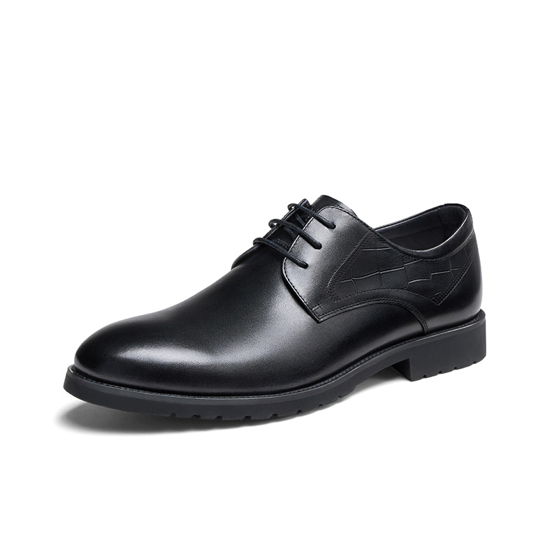 CAMEL CROWN Retro Business 'British Classic' Leather Shoes 圖 4