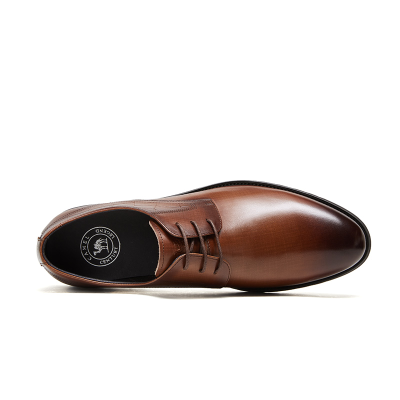 CAMEL CROWN Retro Business 'British Classic' Leather Shoes 圖 10
