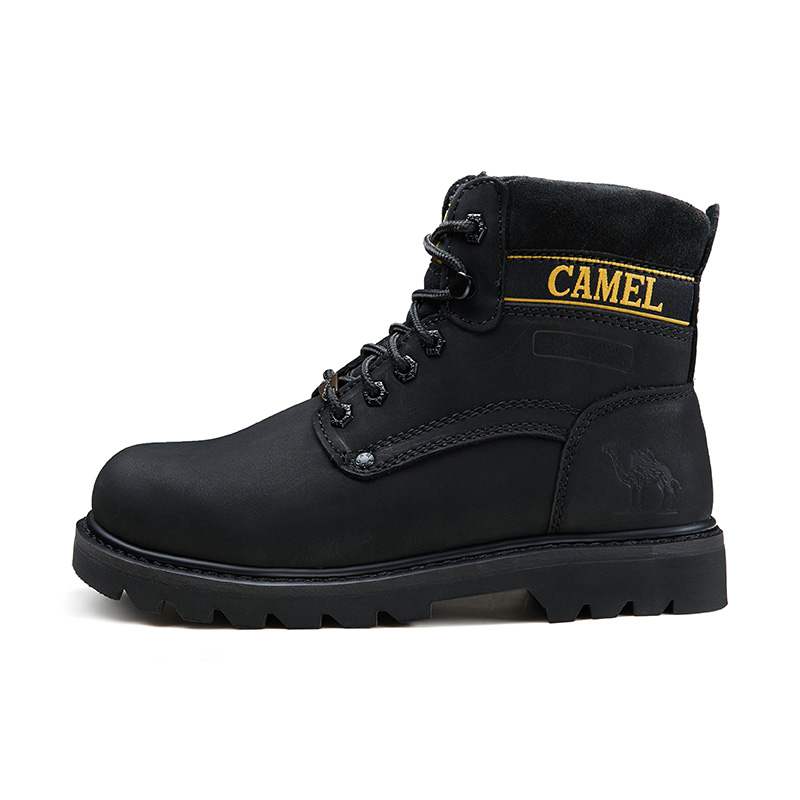 CAMEL CROWN Retro Chunky Mid-Top 'Martin Boot' A842887034-1