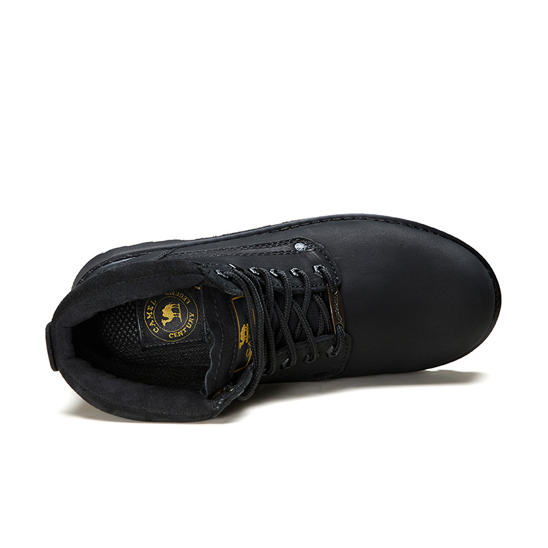 Lookbook CAMEL骆驼 復古厚底 中筒 馬丁靴