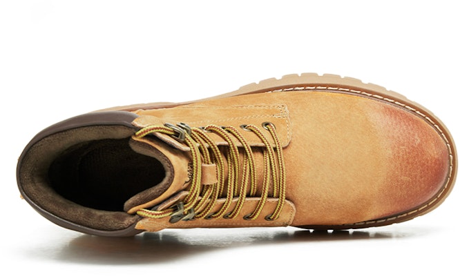 CAMEL CROWN Retro Classic Martin Boots 'Fleece-Lined Yellow' GE122W7757R Shop CAMEL CROWN Retro Classic Martin Boots 'Fleece-Lined Yellow' GE122W7757R