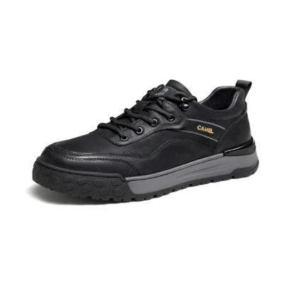CAMEL CROWN Retro Low-Top 'Trendy CMFT Leather'