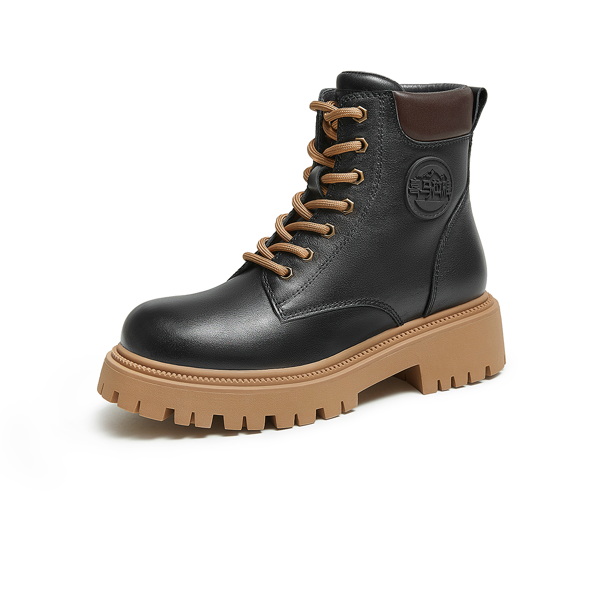 CAMEL CROWN Retro Platform Martin Boots 'CMFTable Wear-Resistant Short Tube Women's'