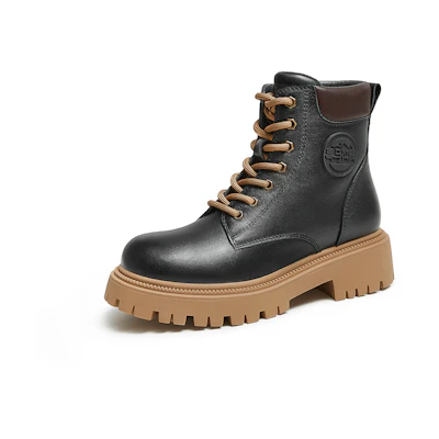 CAMEL CROWN Retro Platform Martin Boots 'CMFTable Wear-Resistant Short Tube Women's'