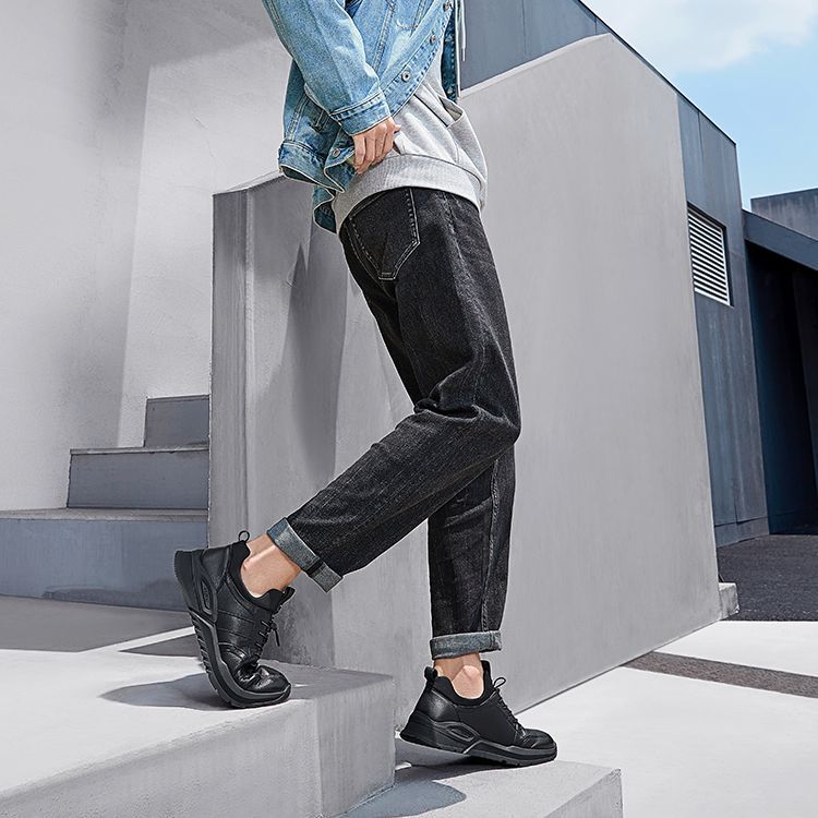 CAMEL CROWN Running Shoes Low Top 'Black Shock-Absorbent Slip-Resistant Warm' 圖 3