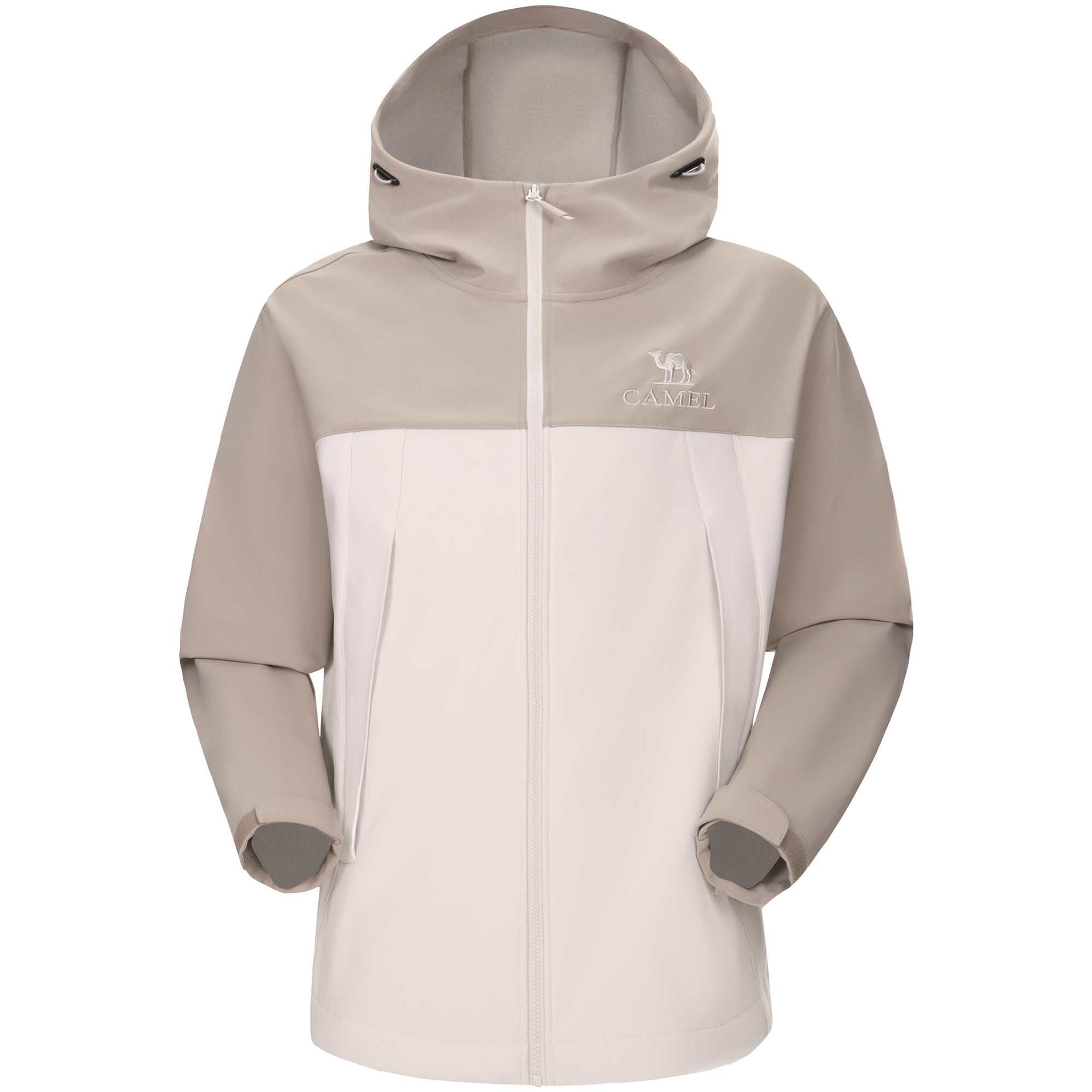 CAMEL Outdoor Softshell Jacket Waterproof Windproof Unisex Hooded Casual Wear A34CZ01797