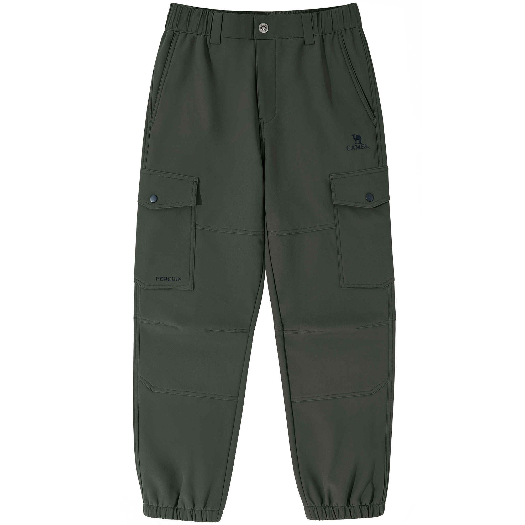 CAMEL Outdoor Waterproof Tactical Cargo Pants with Fleece Lining M14CAWI632
