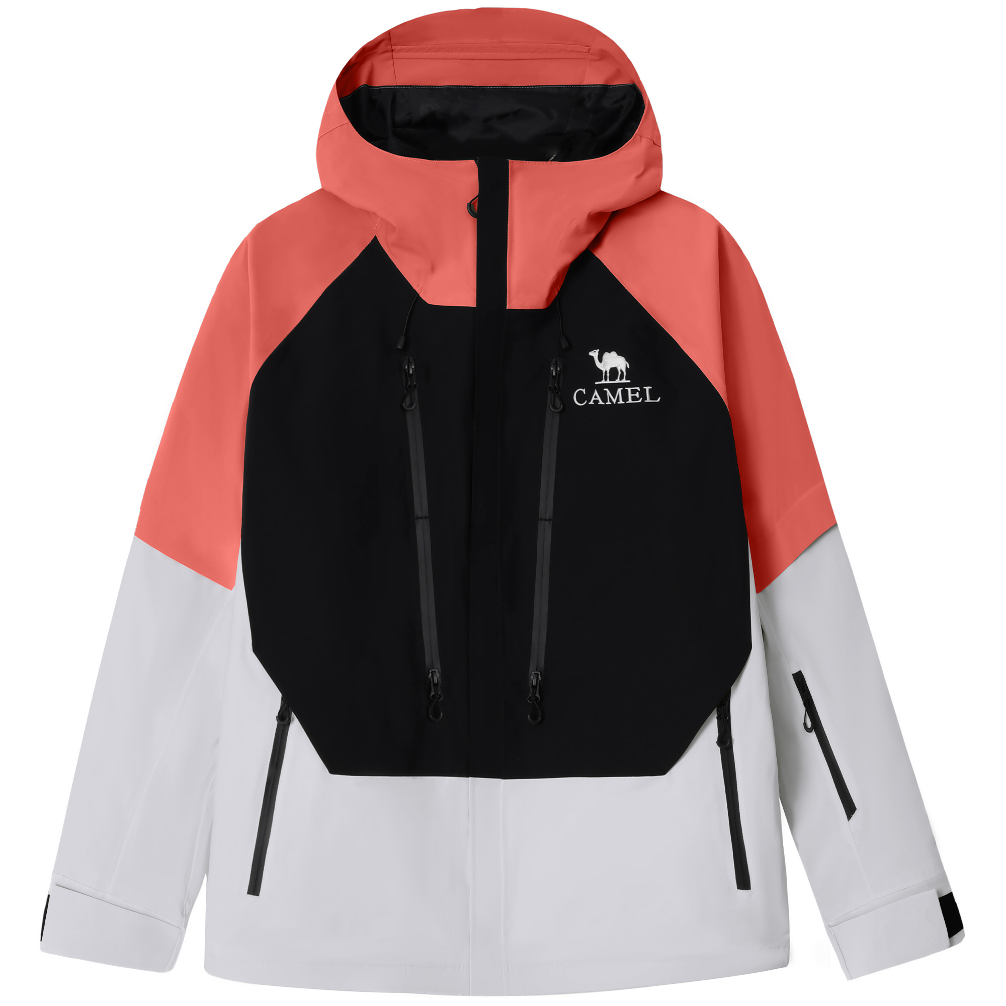 CAMEL Snow Wing 3-in-1 Ski Jacket Waterproof Windproof Down Inner Shell A14CA31732