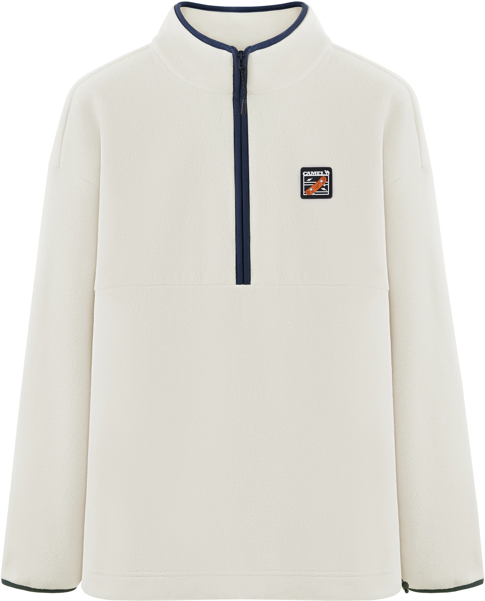 camel-urban-fleece-half-zip-thermal-anti-static-jacket-unisex-c33-ca-93013