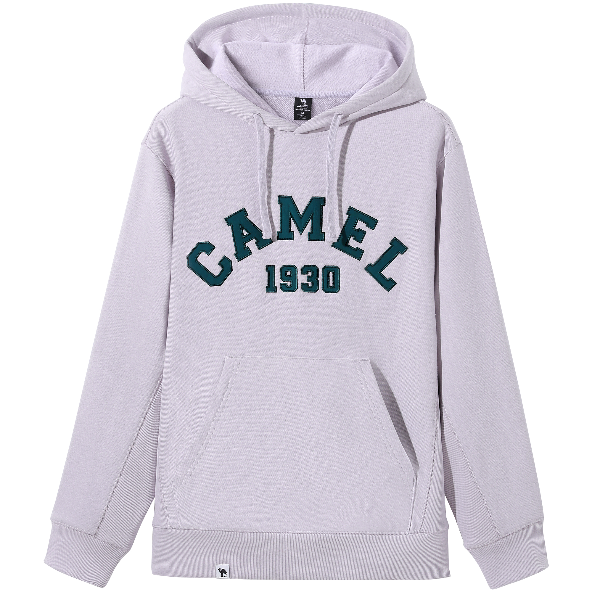 CAMEL Urban Function Hoodie with Logo, Pocket, Elastic Cuffs, Fleece-Lined Unisex. C33CAUL050