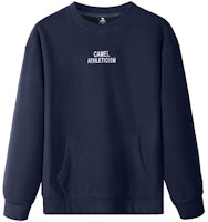 CAMEL Urban Function Oversized Fleece Crewneck Sweatshirt Unisex Anti-Static. J34CZ00608 CAMEL Urban Function Oversized Fleece Crewneck Sweatshirt Unisex Anti-Static. J34CZ00608