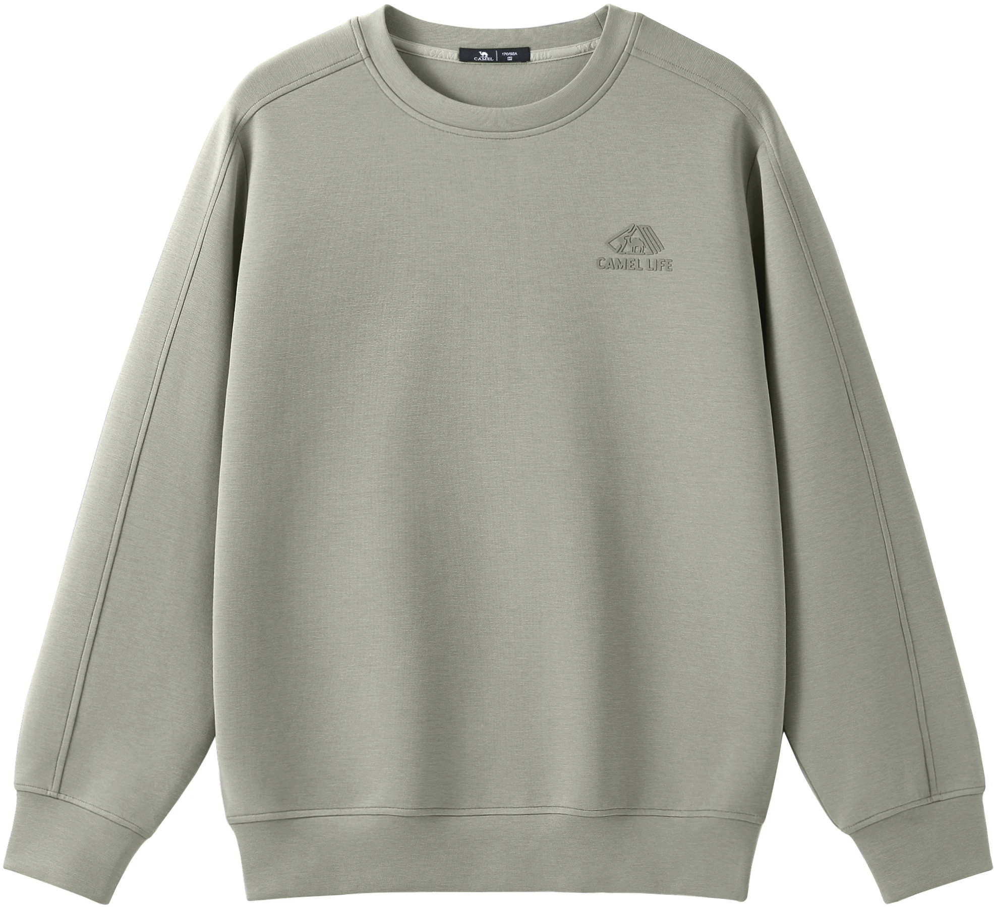 camel-urban-functional-series-basic-stretch-printed-sweatshirt-unisex-m34-caqn-606