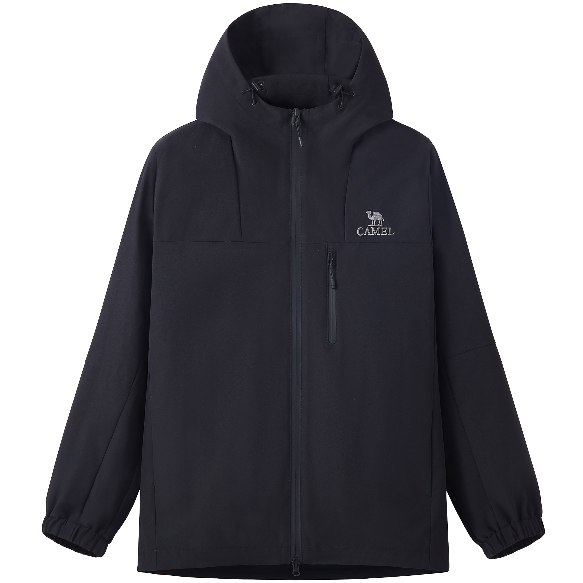 CAMEL Urban Functional Water-Resistant Commuter Hoodie Jacket Unisex M14BA6V079