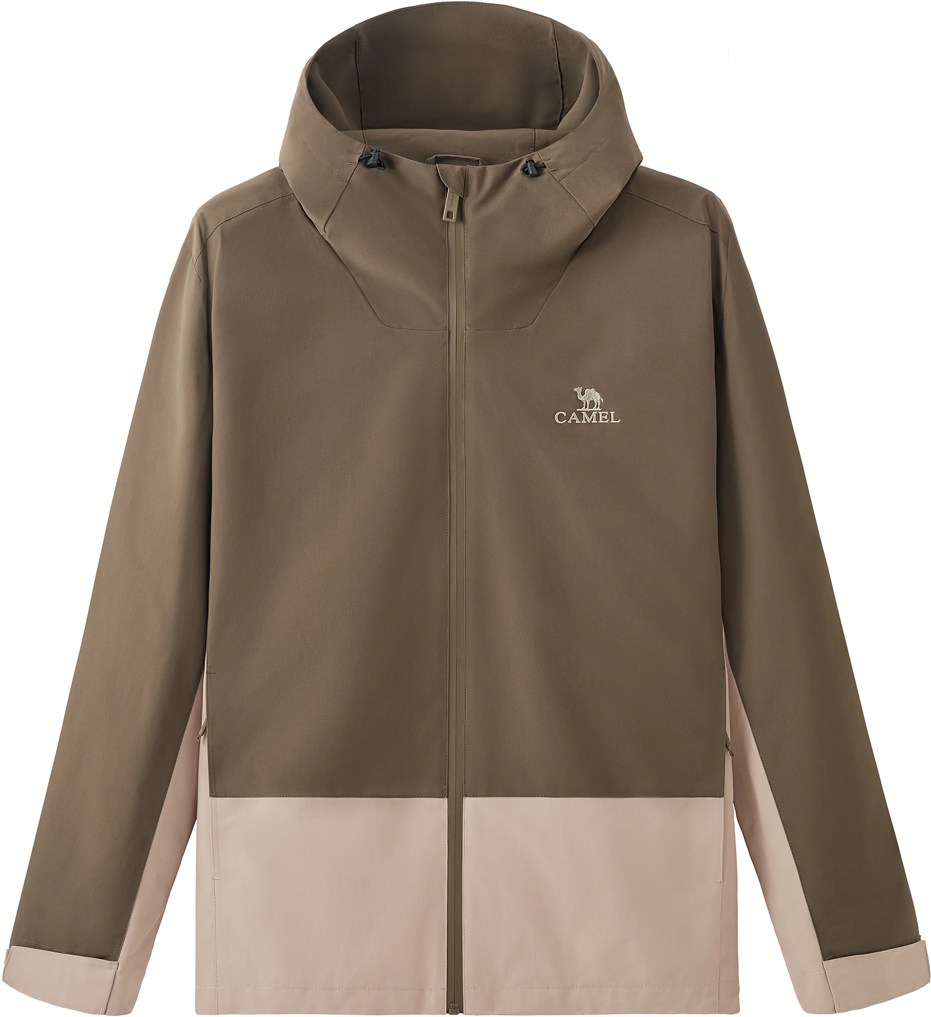 camel-urban-outdoor-colorblock-lightweight-waterproof-jacket-unisex-m34-cw-02705