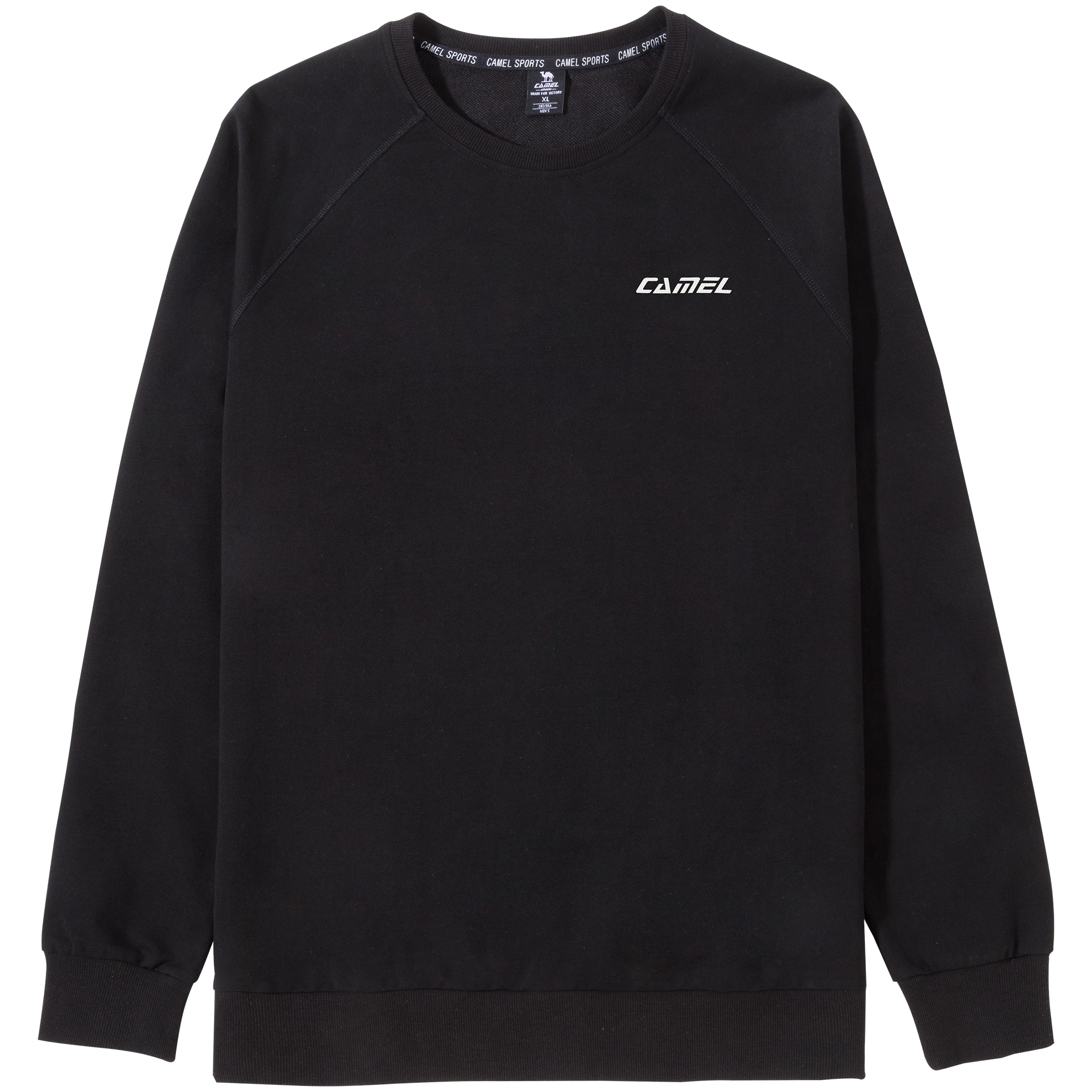 CAMEL Urban Utility Series Pullover Sweatshirt with Letter Pattern - CI72251001-1
