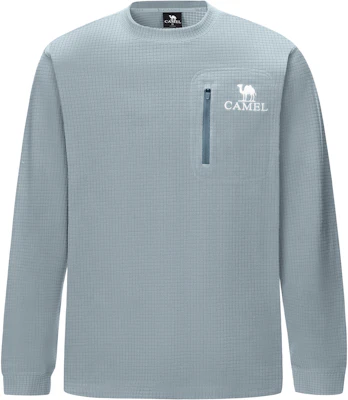 CAMEL Urban Utility Series Sweater Fleece Pria Solid Color Pullover A13CA6K037 Buy CAMEL Urban Utility Series Sweater Fleece Pria Solid Color Pullover A13CA6K037