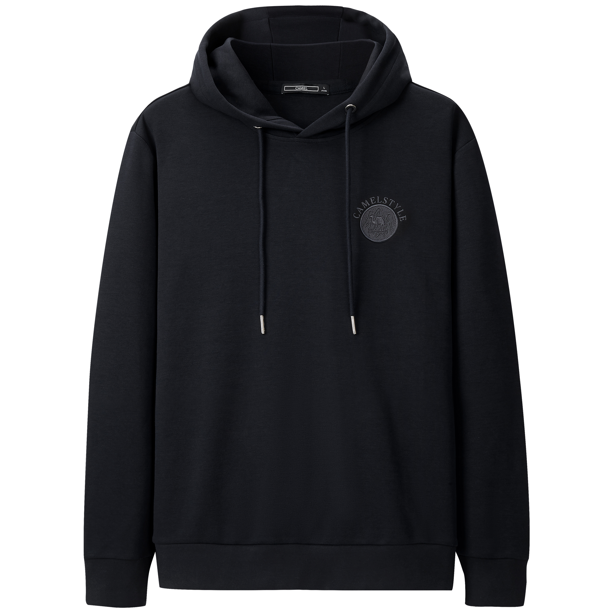 CAMEL Urban Utility Series Solid Color Logo Hoodie - MG12266115