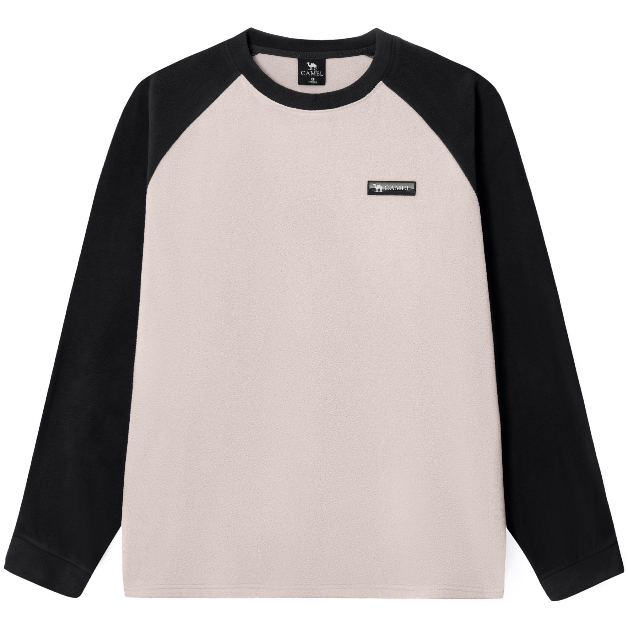 CAMEL Warm Velvet Series Outdoor Fleece Pullover Sweatshirt A14CA6K788