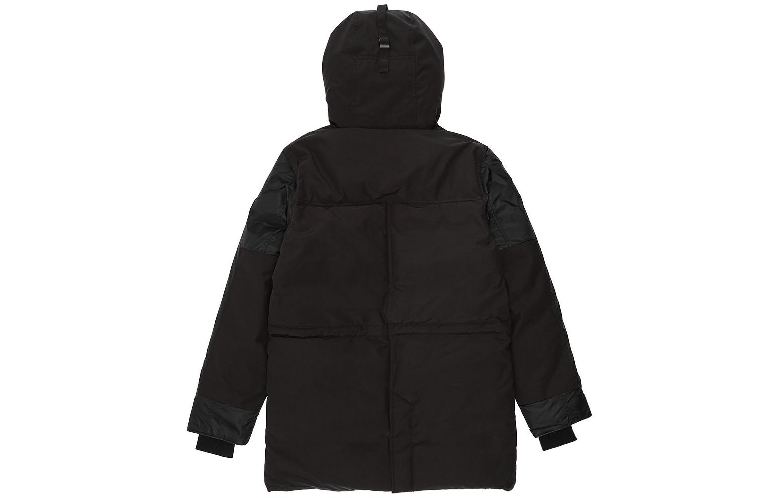 Canada Goose  Black Solid Color Zip-Up Hoodie Jacket 3206M-B61 圖 3