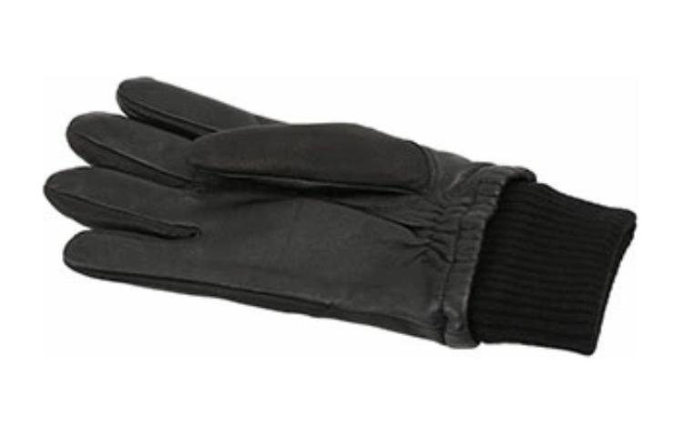 Lookbook Guantes Negros de Lana Canada Goose con Diseño Minimalista. 5287M61