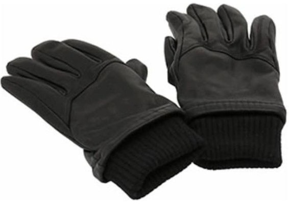 Guantes Negros de Lana Canada Goose con Diseño Minimalista. 5287M61 Sizing Guantes Negros de Lana Canada Goose con Diseño Minimalista. 5287M61