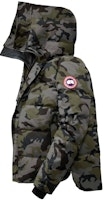 Canada Goose Camouflage Logo Long Sleeve Parka - Green. 3804MP-831 Canada Goose Camouflage Logo Long Sleeve Parka - Green. 3804MP-831