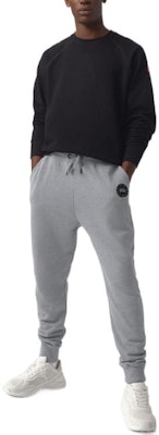 Canada Goose Logo 運動長褲 淺灰色 Heather 7402MB-717 Shop Canada Goose Logo 運動長褲 淺灰色 Heather 7402MB-717