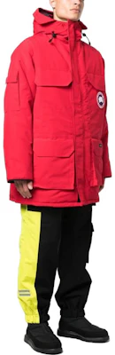 Canada Goose Logo Print Long Hooded Parka Coat 2051M28 Purchase Canada Goose Logo Print Long Hooded Parka Coat 2051M28