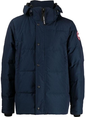 Chaqueta Parka Corta Azul Marino con Capucha y Cremallera de Canada Goose. 2048M-63 Order Chaqueta Parka Corta Azul Marino con Capucha y Cremallera de Canada Goose. 2048M-63
