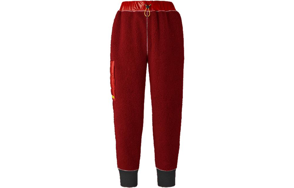 Canada Goose  Red Logo Print Drawstring Jogger Pants 1127UPM-1390